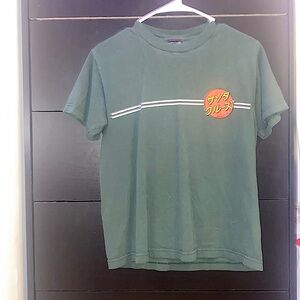 Size small, green t-shirt